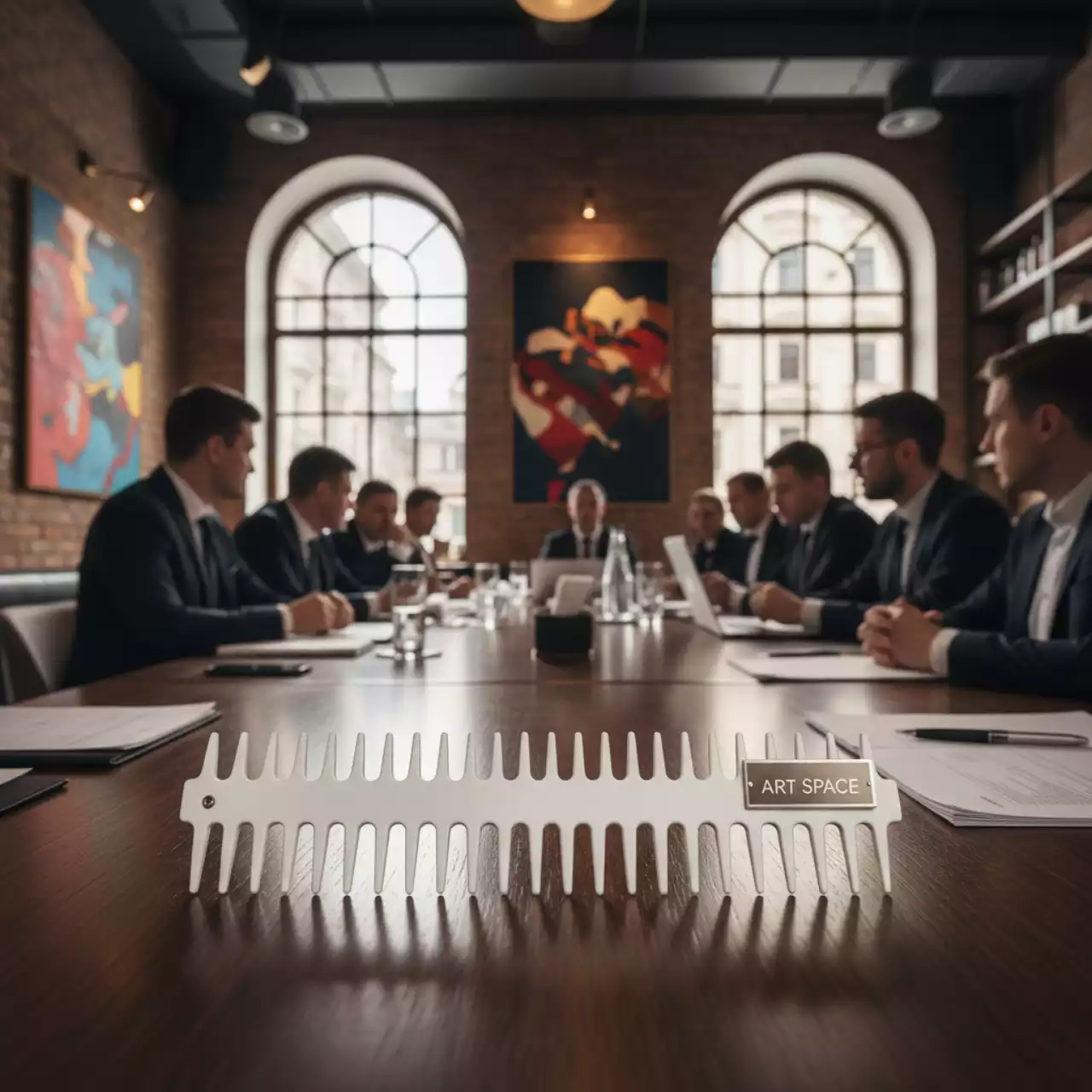 Аренда Пружина пластиковая белая 10 мм в ресторане «Баран-Рапан» — ART SPACE