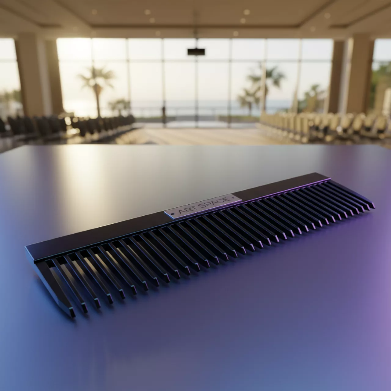 Аренда Пружина пластиковая черная Lamirel 6 мм в отеле Radisson Lazurnaya — ART SPACE