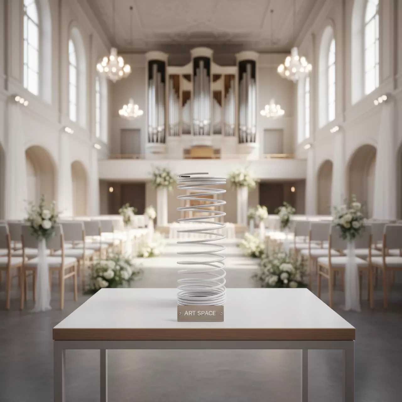 Аренда Пружина пластиковая Fellowes диаметр 14 мм белая в Зале органной и камерной музыки — ART SPACE