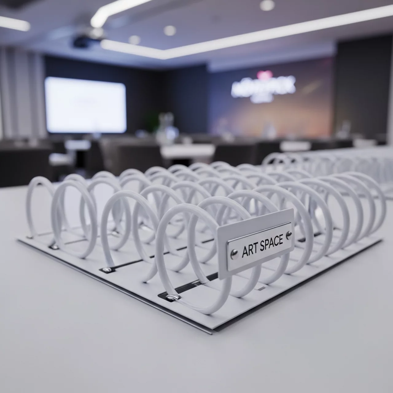 Аренда Пружины металлические для переплёта формат А4 34 петли шаг 3 1 диаметр 11,1 мм белые в Mövenpick Hotel — ART SPACE