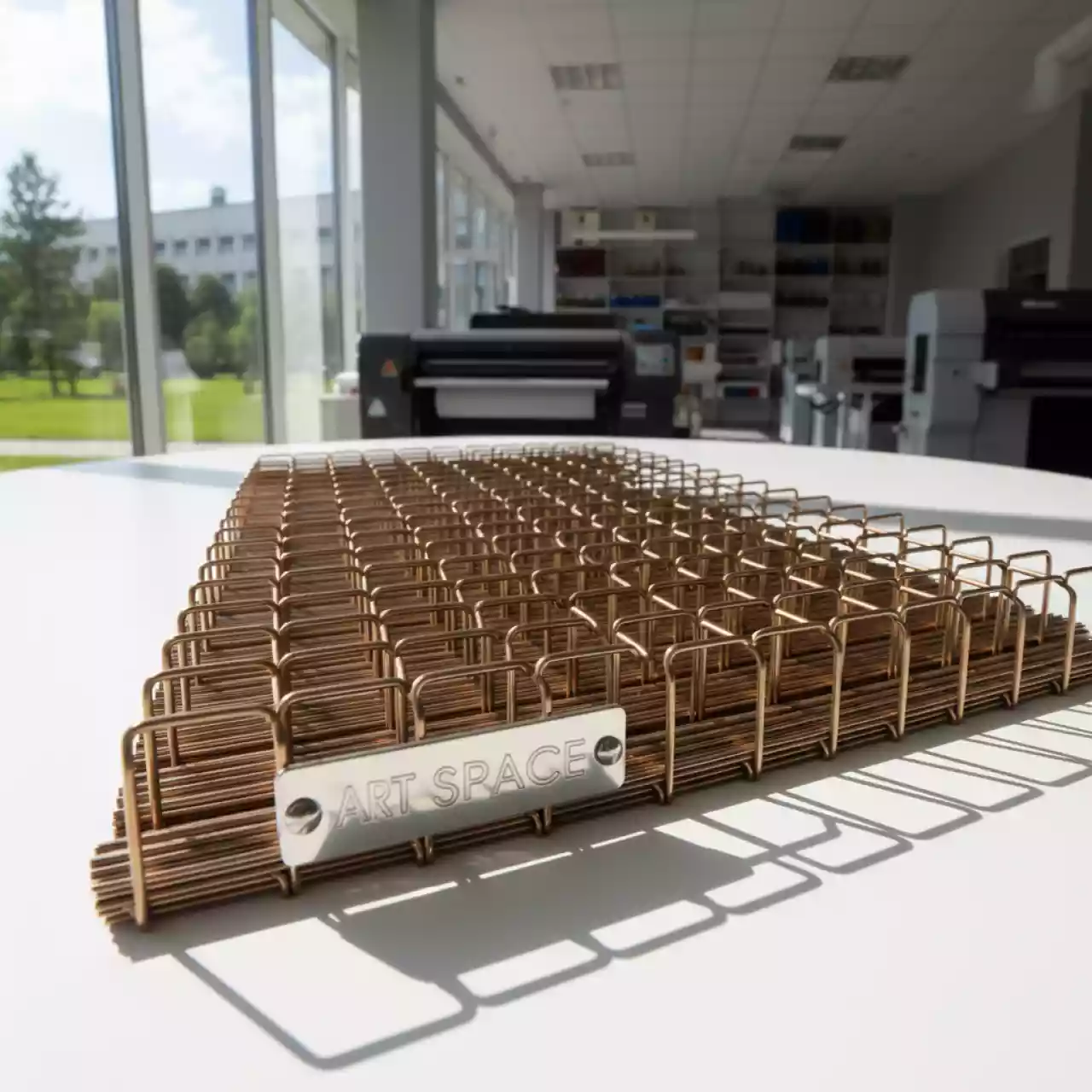 Аренда Пружины металлические для переплёта формат А4 34 петли шаг 3 1 диаметр 14,3 мм бронза в санатории «Русь» — ART SPACE