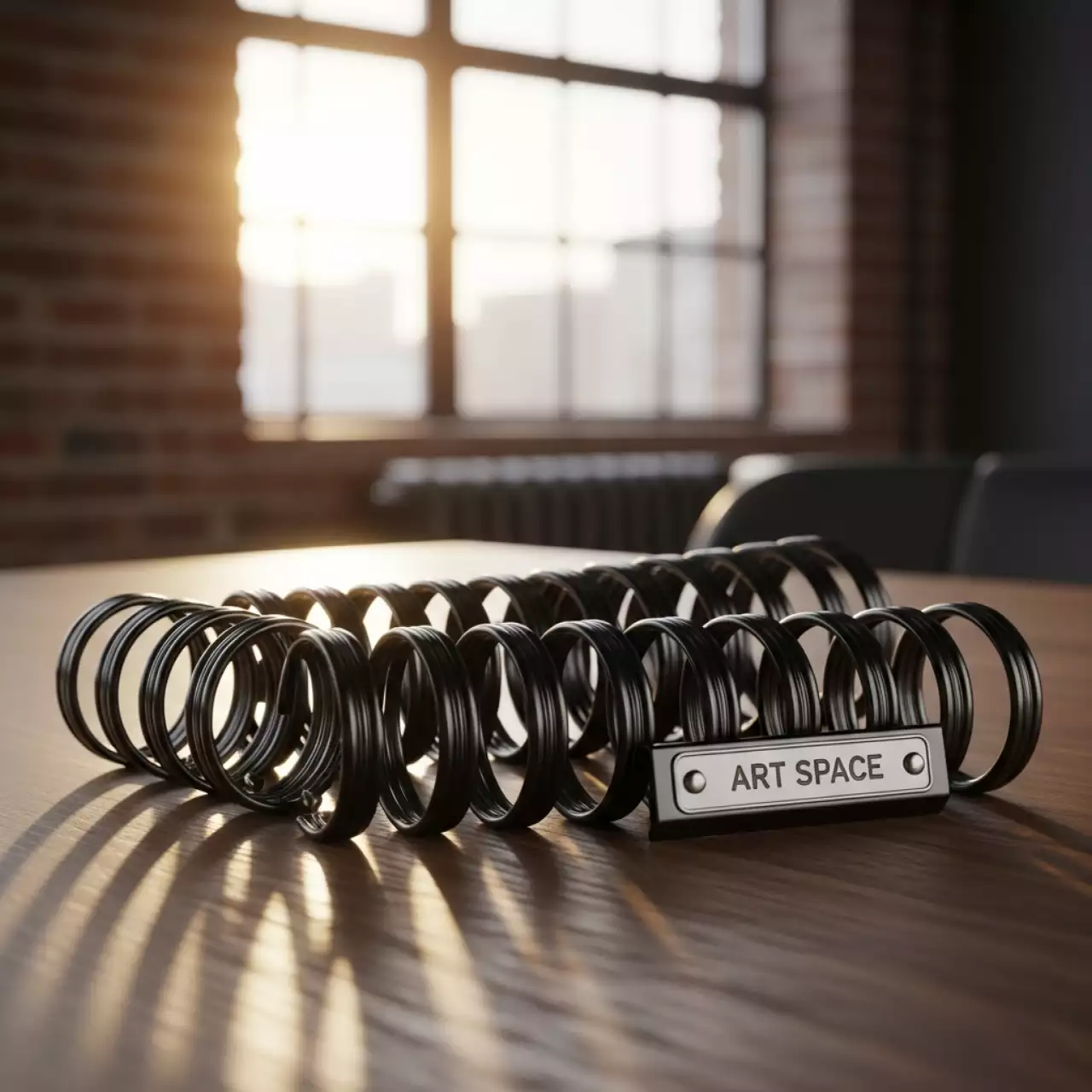 Аренда Пружины металлические для переплёта формат А4 34 петли шаг 3 1 диаметр 14,3 мм черные в Red Arena — ART SPACE