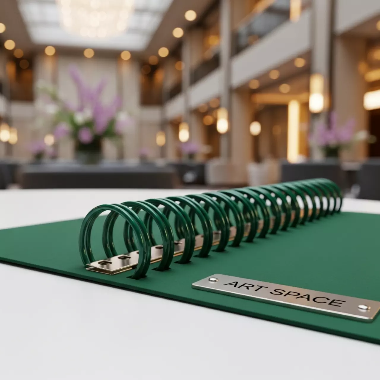 Аренда Пружины металлические для переплёта формат А4 34 петли шаг 3 1 диаметр 6,4 мм зеленые в Panorama by Mercure — ART SPACE