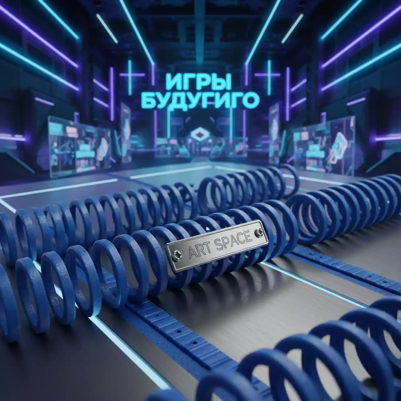 Аренда Пружины молнии пластиковые Proclicks 3 1 диаметр 10 мм синие в этно-парке «Моя Россия» — ART SPACE