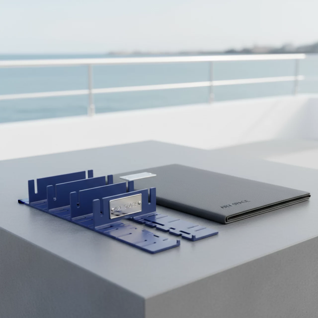 Аренда Пружины пластиковые Clicks ex Ibiclick диаметр 12 мм синие A4 на VIP-яхте (Имеретинский порт) — ART SPACE