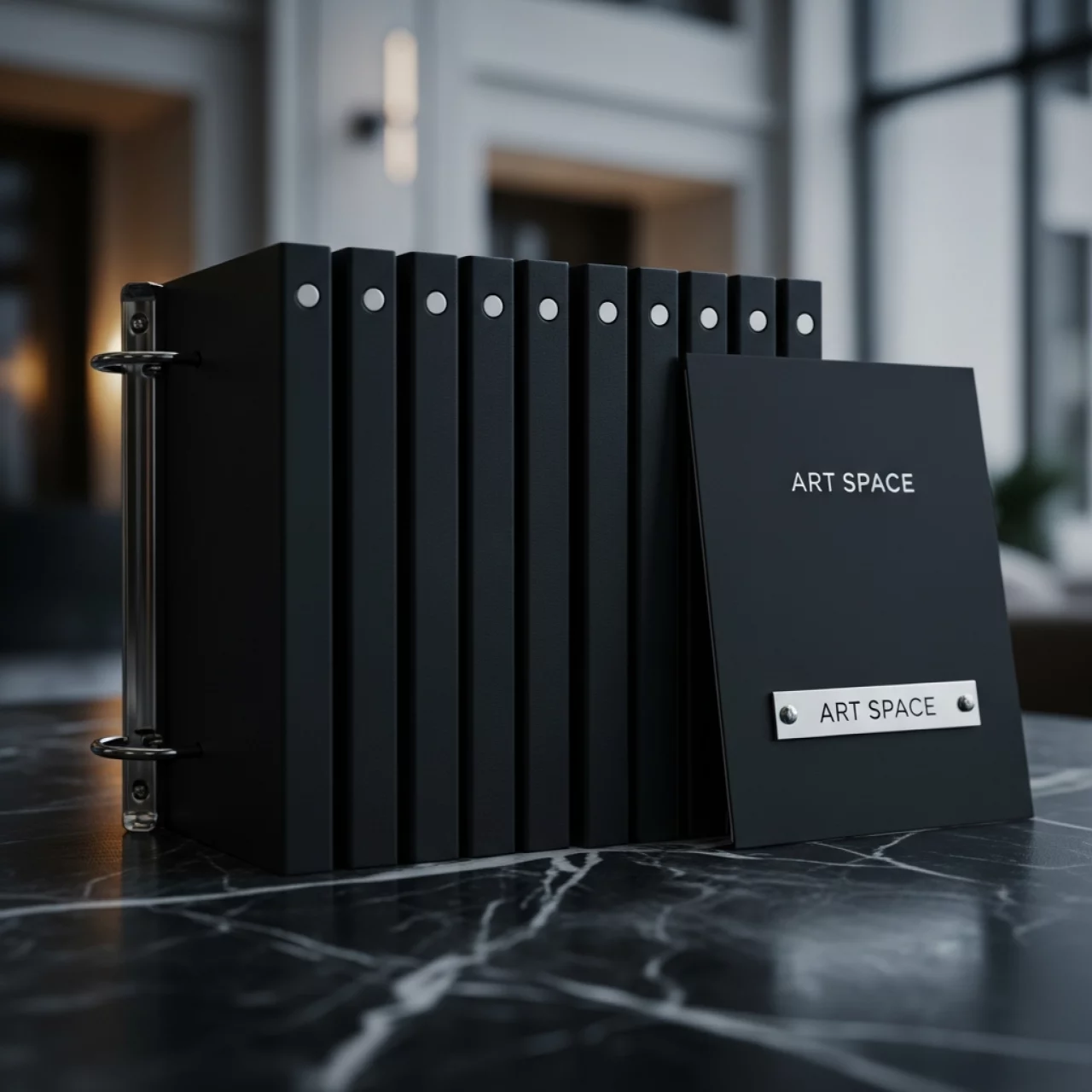 Аренда Пружины пластиковые Clicks ex Ibiclick диаметр 8 мм черные A4 в Boutique Hotel PORTUM 1905 — ART SPACE