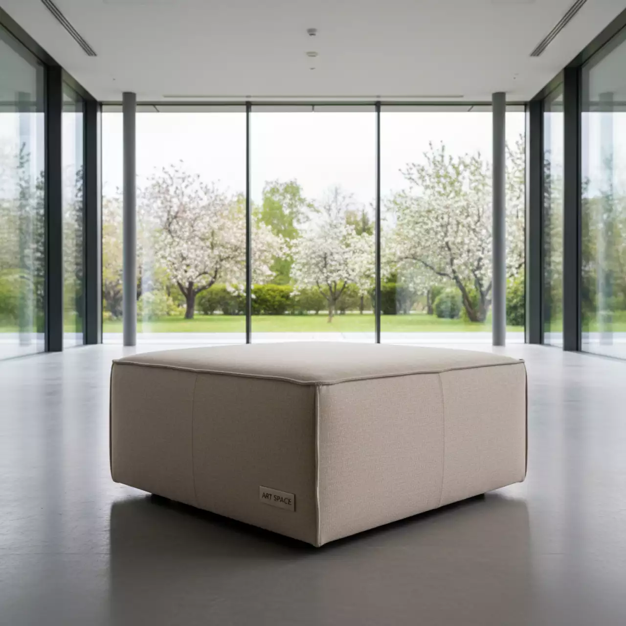 Аренда Пуф бежевый Vental в Университете «Сириус» — ART SPACE