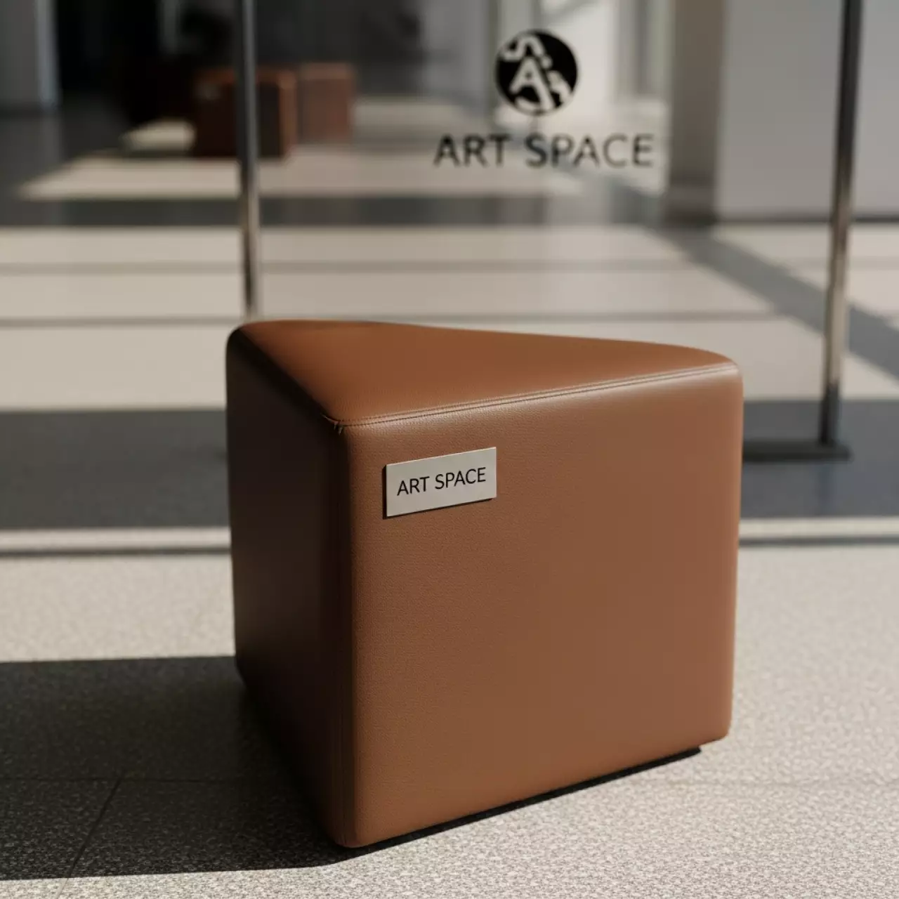 Аренда Пуф brown triangle Shape в Сочи Парк Отеле — ART SPACE