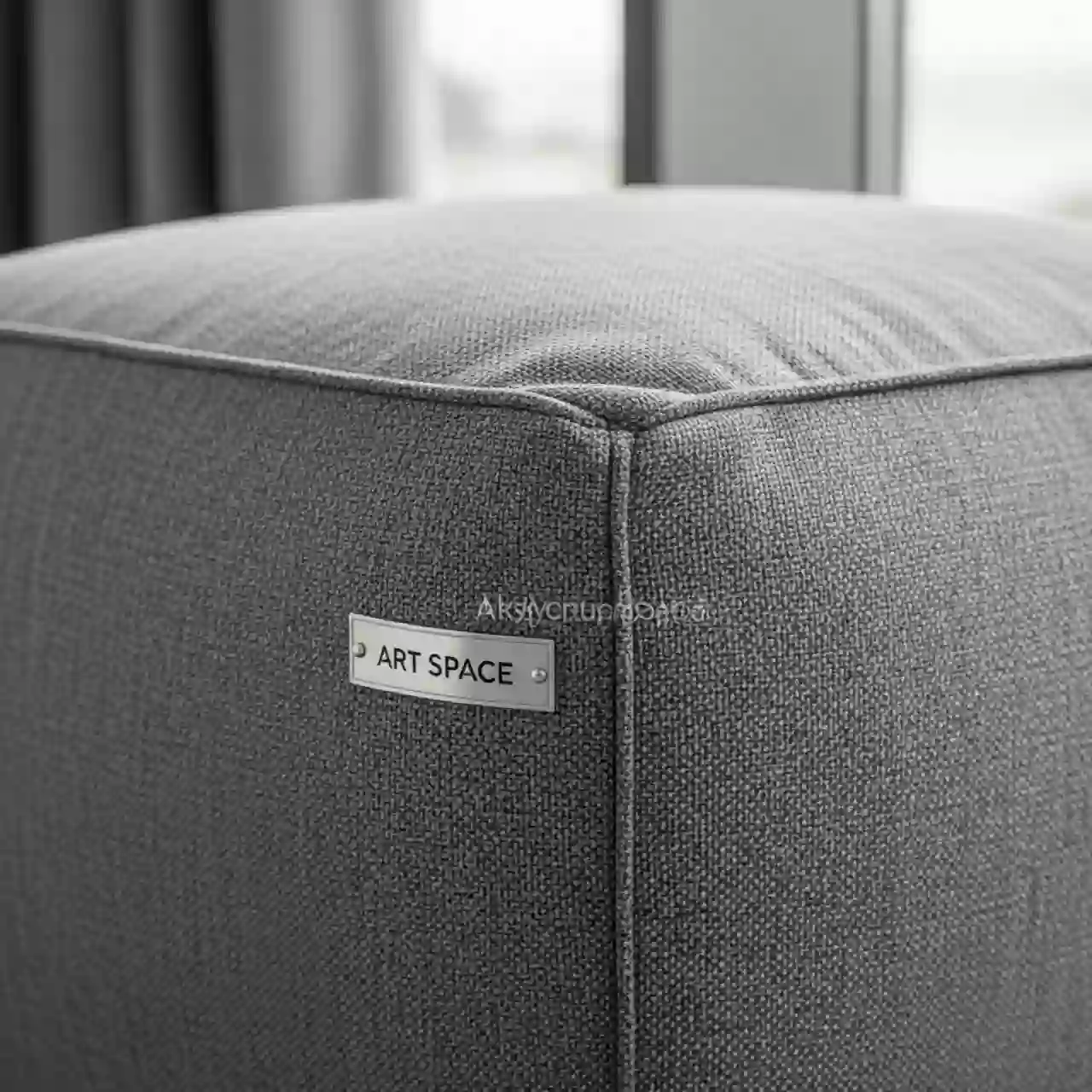 Аренда Пуф California серый в City Park Hotel Sochi — ART SPACE