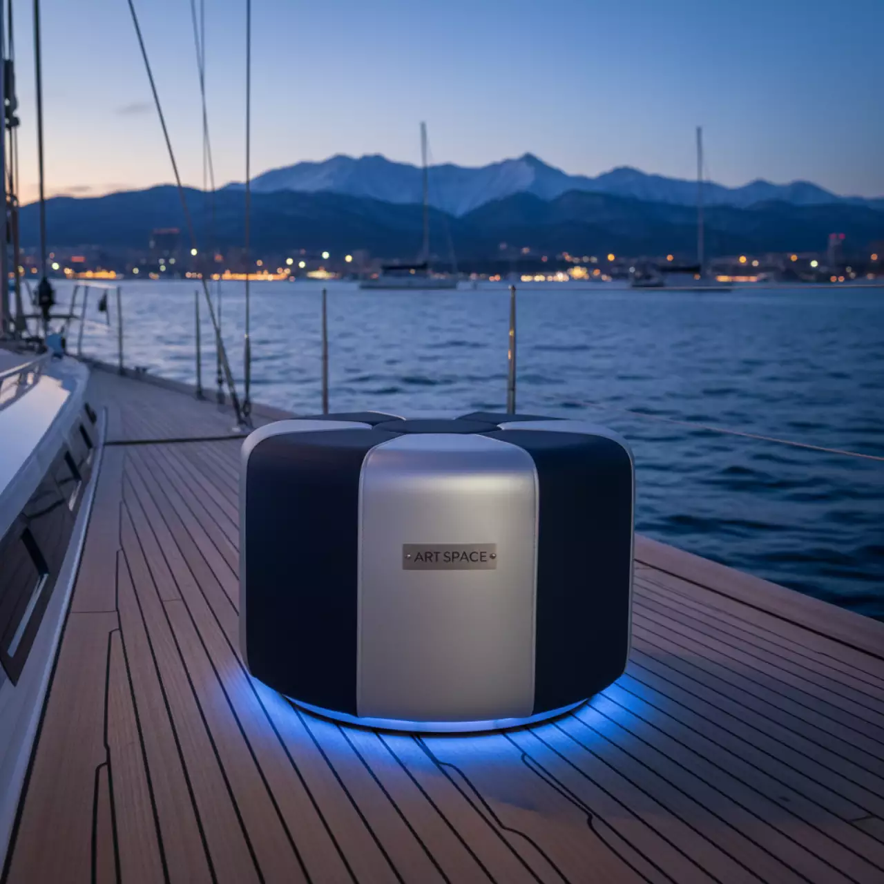 Аренда Пуф цилиндр малый на парусной регате (Сочи) — ART SPACE