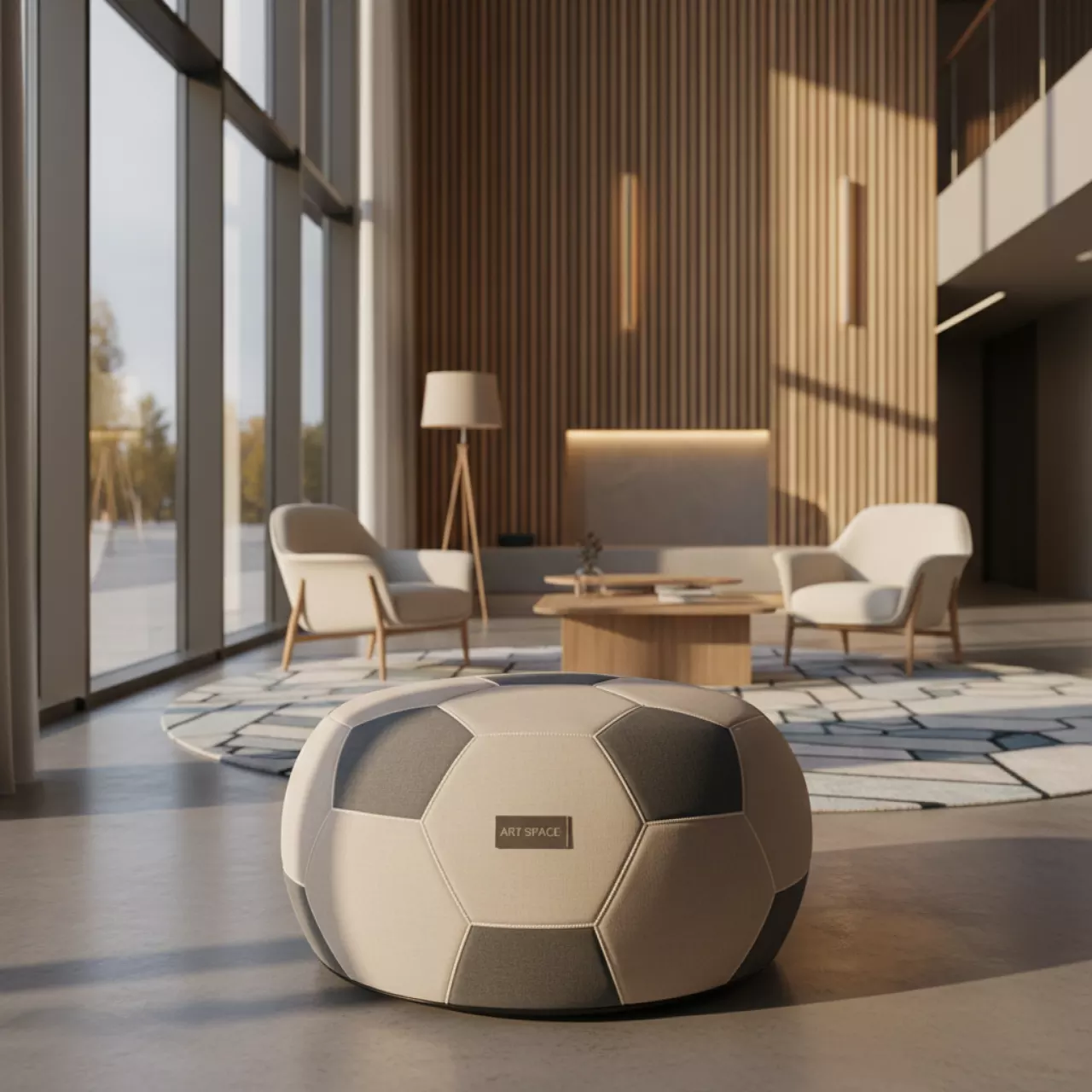 Аренда Пуф футбольный в Stella di Mosca — ART SPACE