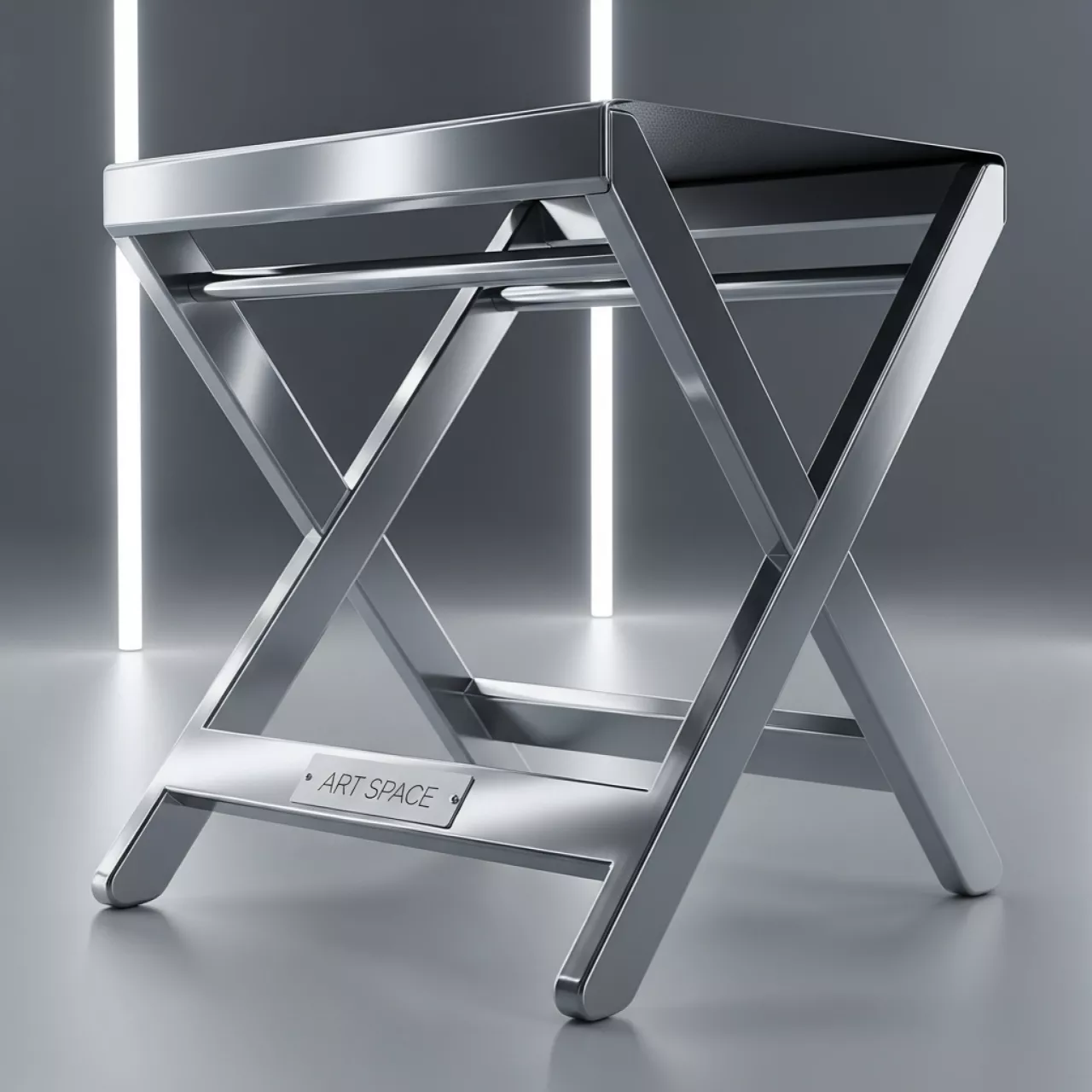 Аренда Пуф металлический складной Terra в комплексе «Дагомыс» — ART SPACE