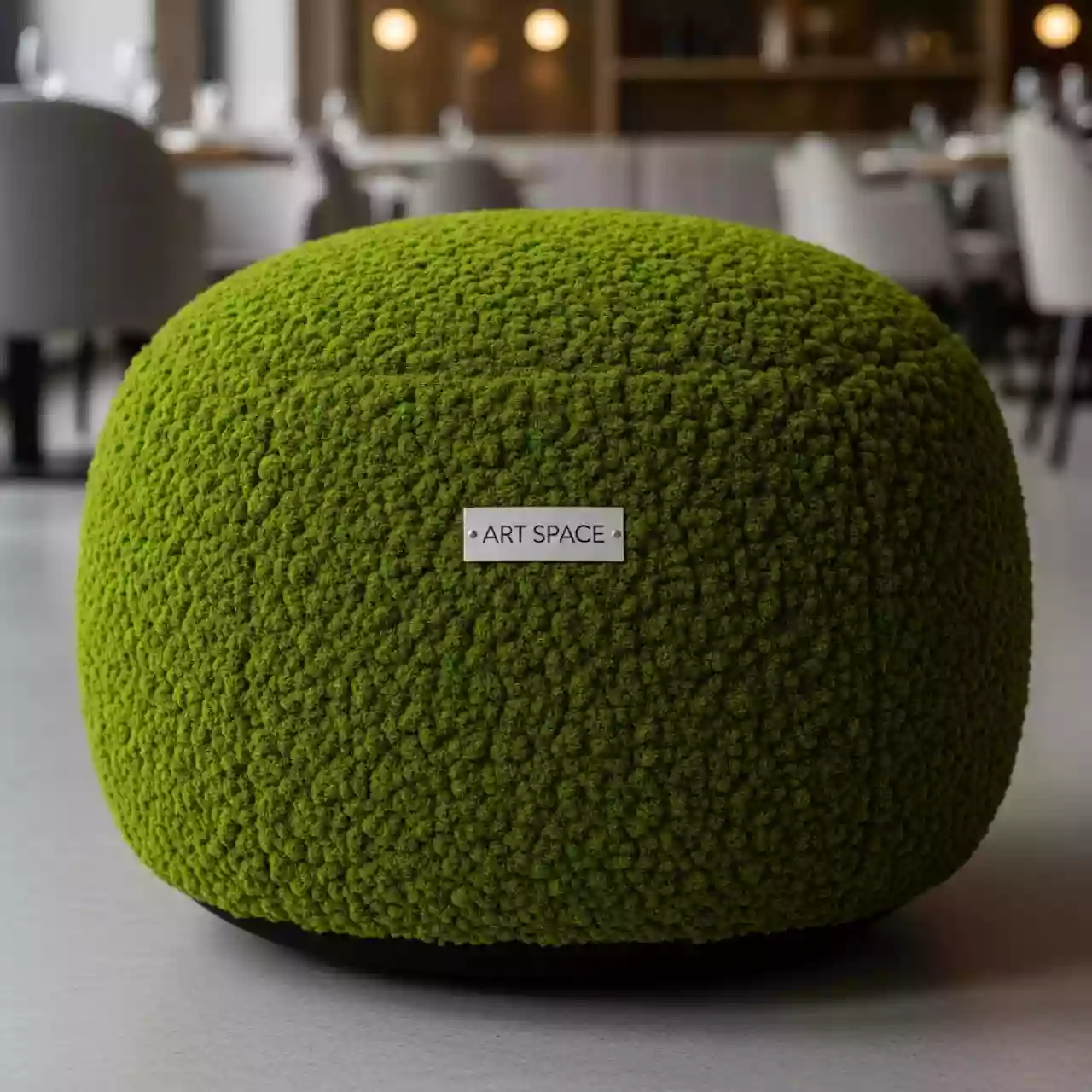 Аренда Пуф мшистый средний НОРМАН в ресторане «Sanremo» — ART SPACE