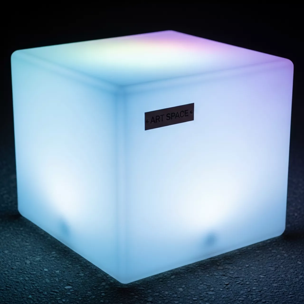 Аренда Пуф пластиковый светящийся Glace Lighting на теплоходе «Дагомыс» — ART SPACE