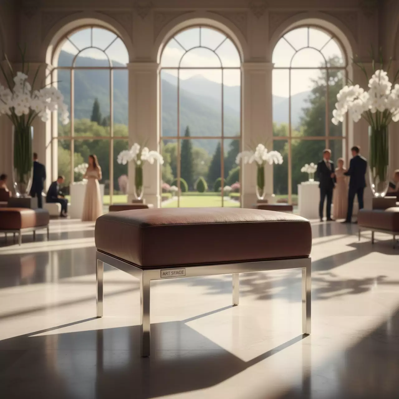 Аренда Пуф Privato silver Bruno в комплексе «Дагомыс» — ART SPACE