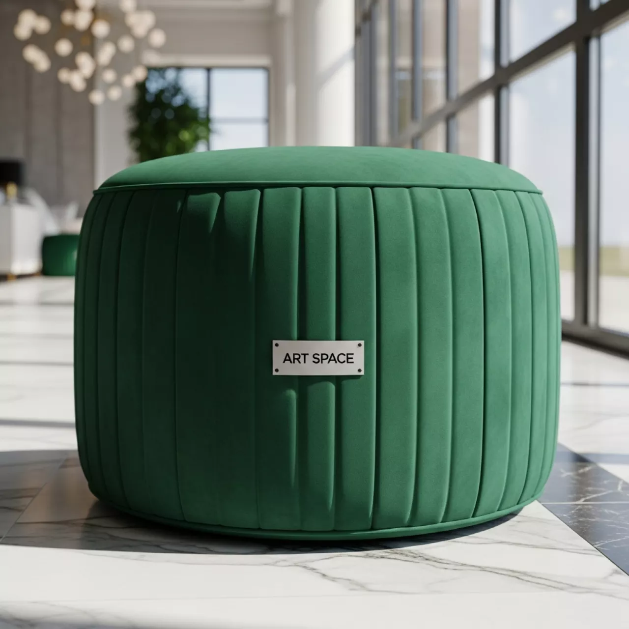 Аренда Пуф Privato зеленый в комплексе «Дагомыс» — ART SPACE