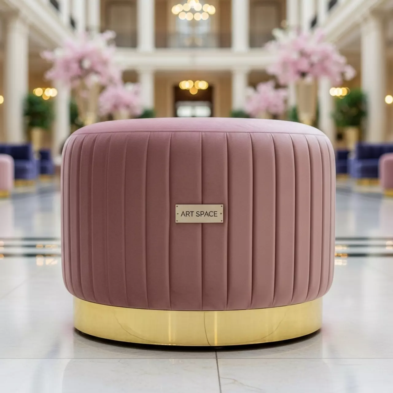 Аренда Пуф розовый Charme в Sochi Marriott Krasnaya Polyana — ART SPACE