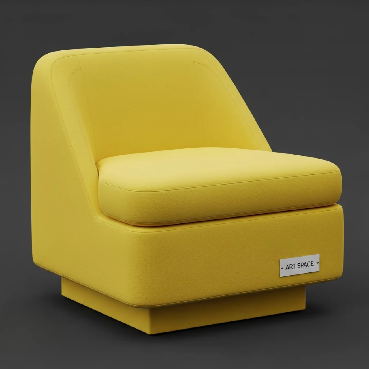 Аренда Пуф shape lemon triangle в комплексе «Дагомыс» — ART SPACE