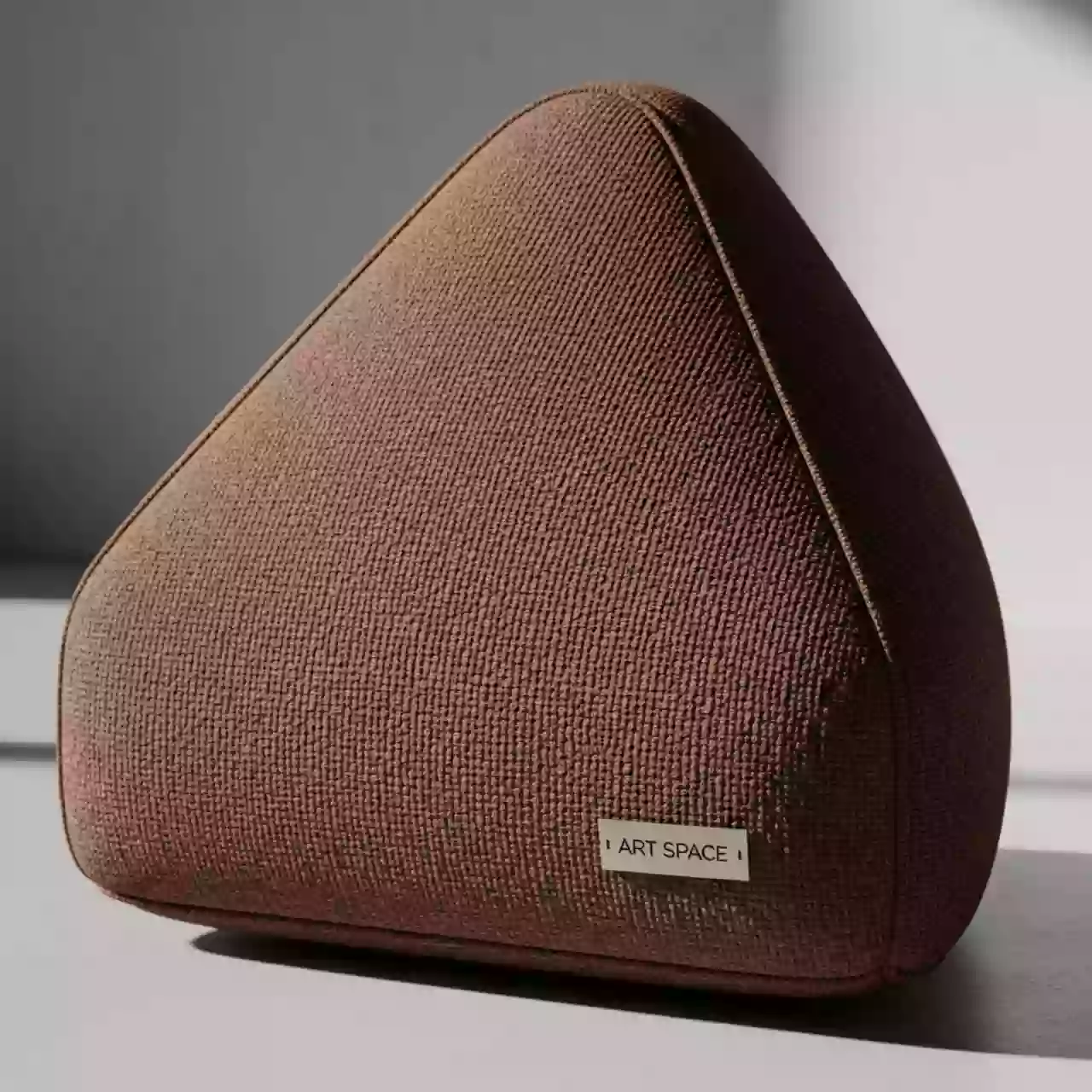 Аренда Пуф Shape треугольный коричневый в Сочи Парк Отеле — ART SPACE