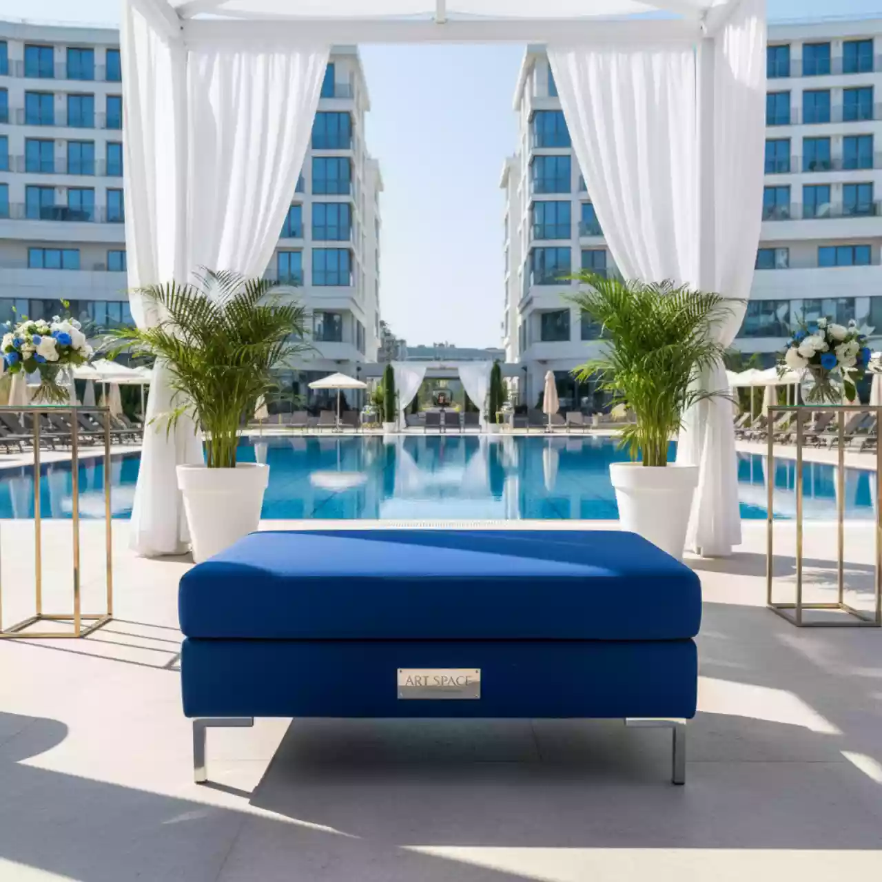Аренда Пуф Vental blue в Сочи Парк Отеле — ART SPACE