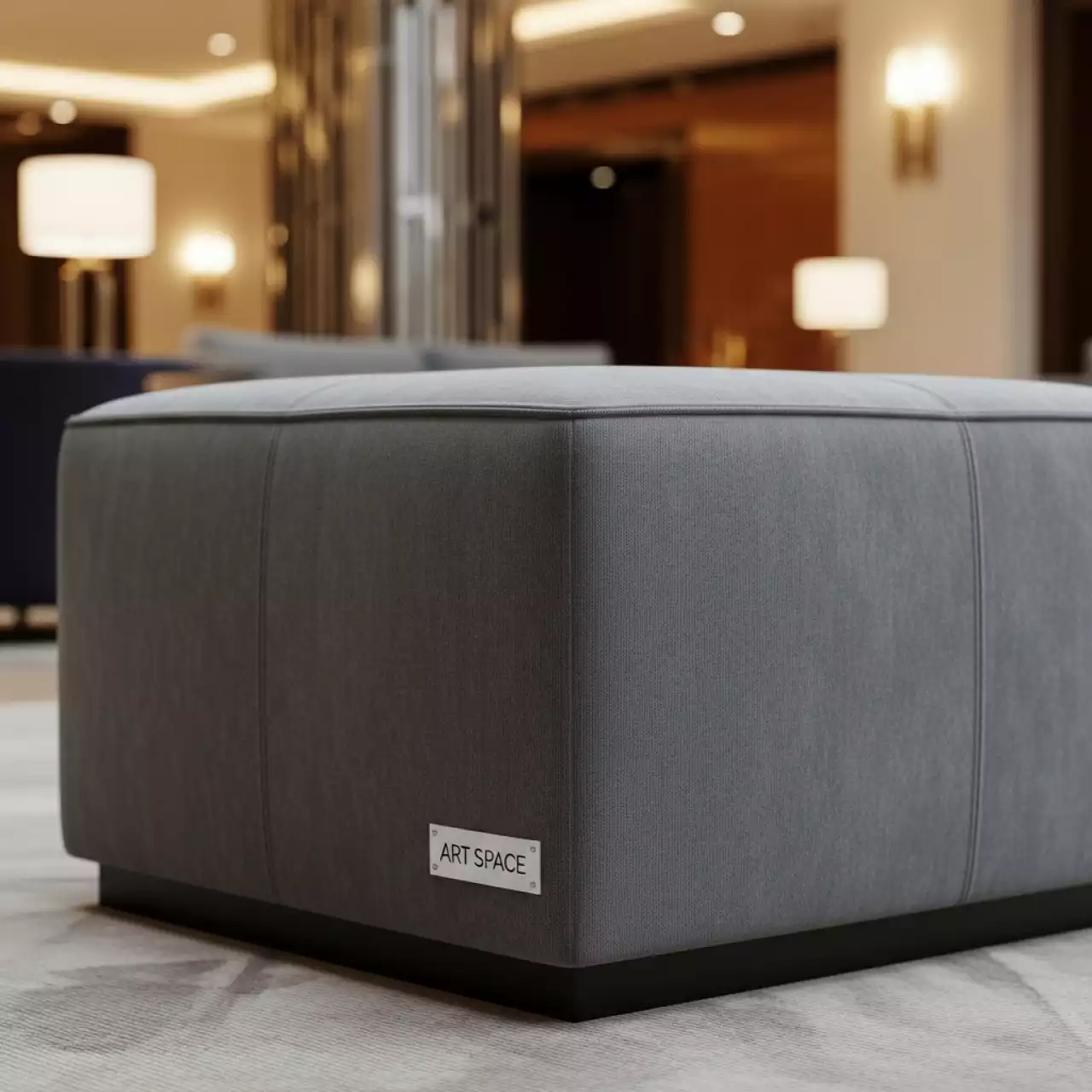 Аренда Пуф Vental серый в Mercure Сочи Центр — ART SPACE