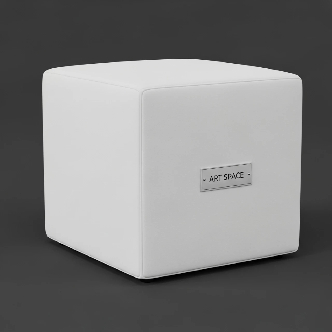 Аренда Пуф White Cube в Gamma Sirius — ART SPACE