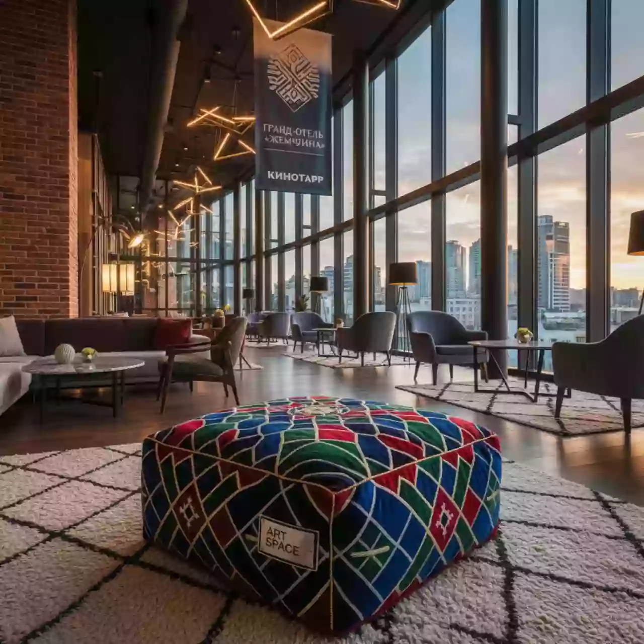 Аренда Пуфик марокканский Beirut в гранд-отеле «Жемчужина» — ART SPACE