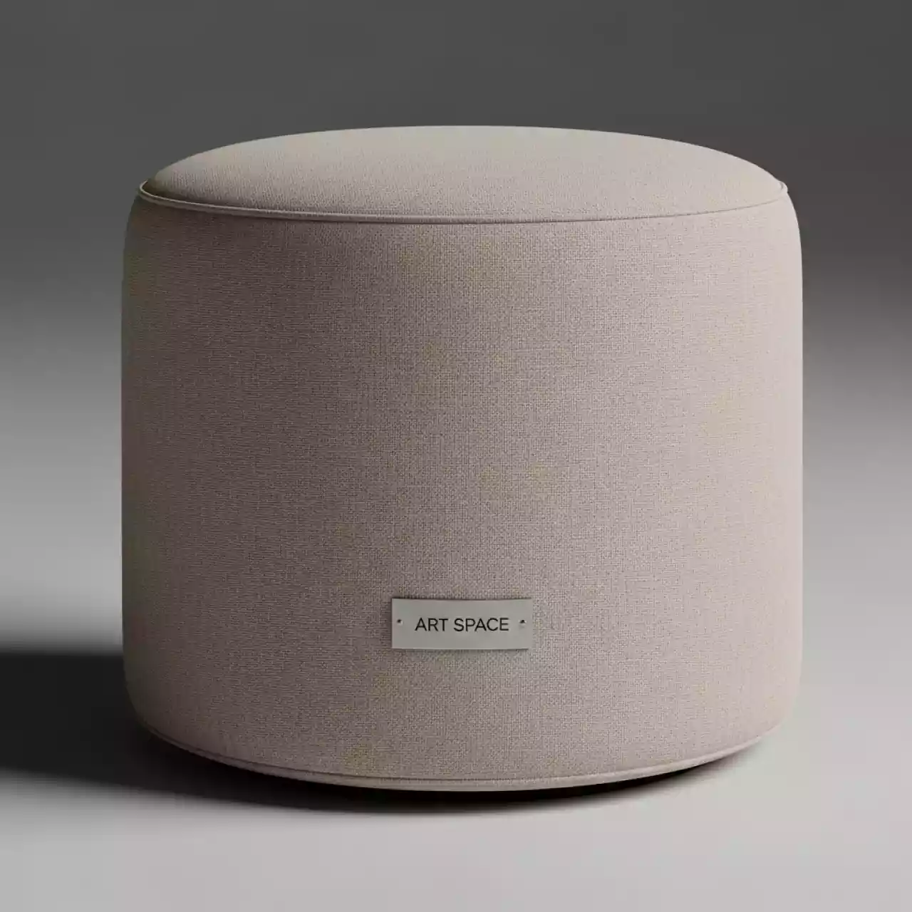 Аренда Пуфик SHAPE бежевый в Stella di Mosca — ART SPACE