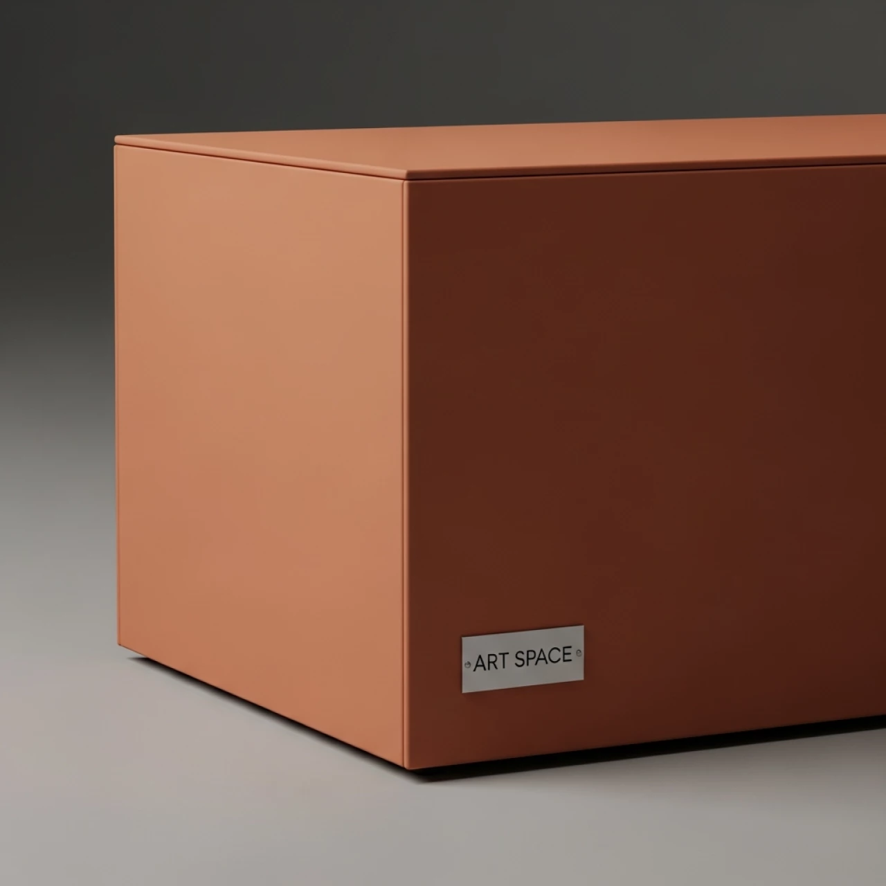 Аренда Пуфик Shape прямоугольный терракотовый в Karat Resort — ART SPACE