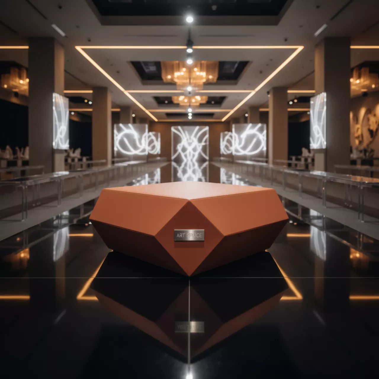 Аренда Пуфик SHAPE TERRACOTTA терракотовый в Сочи Парк Отеле — ART SPACE