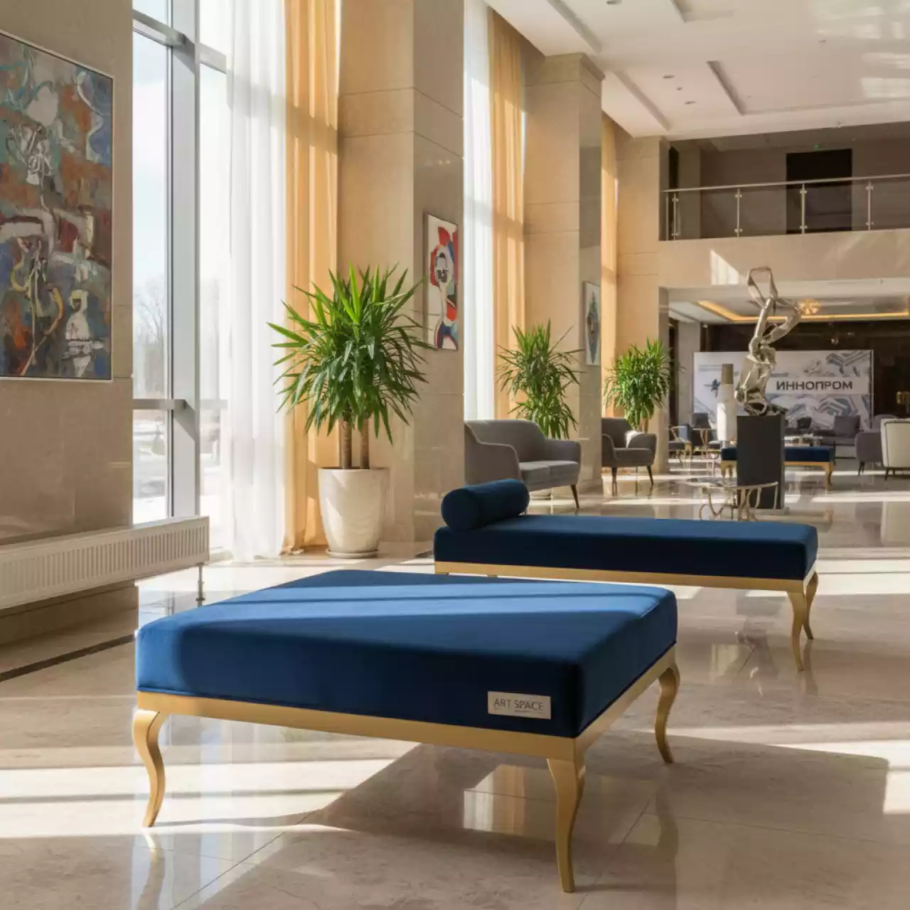 Аренда Пуфы банкетки в Sochi Marriott Krasnaya Polyana — ART SPACE