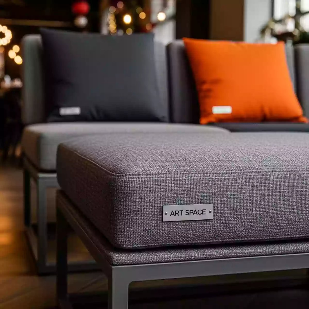 Аренда Пуфы и подушки уличные в ресторане «Магеллан» — ART SPACE