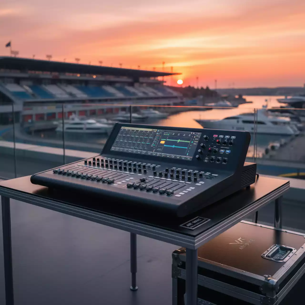 Аренда Пульт цифровой Behringer X32 на территории Морпорта Сочи — ART SPACE