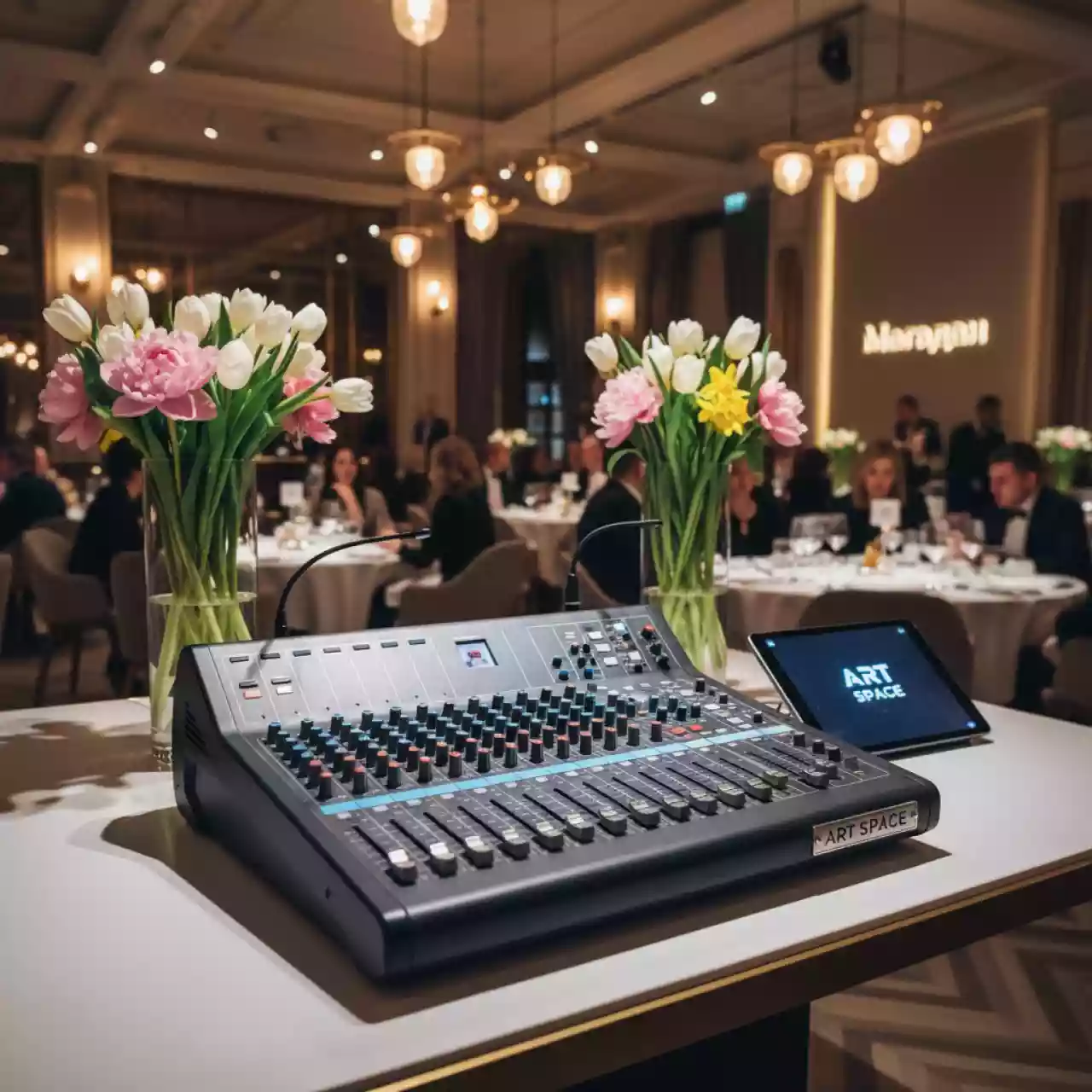 Аренда Пульт микшерный аналоговый Alto S 12 в ресторане «Магадан» — ART SPACE