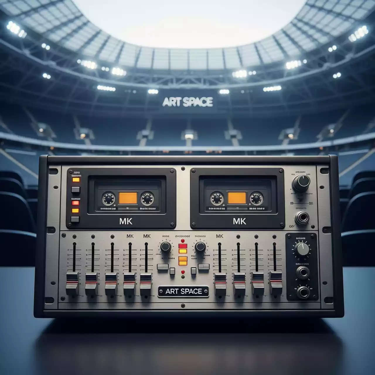 Аренда Пульт микшерный Beag EMP 101 с 2 кассетами МК в ледовом дворце «Большой» — ART SPACE