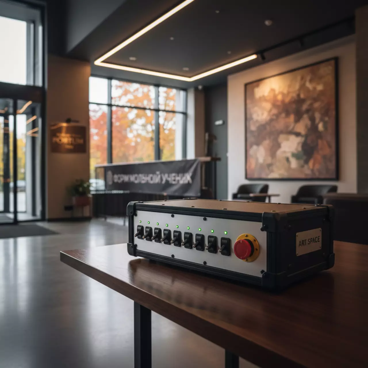 Аренда Пульт управления электролебедками 8х1 в Boutique Hotel PORTUM 1905 — ART SPACE