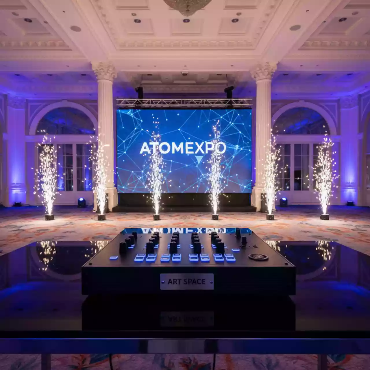 Аренда Пульт управления искрометами Sparkular ZK 6200 в City Park Hotel Sochi — ART SPACE