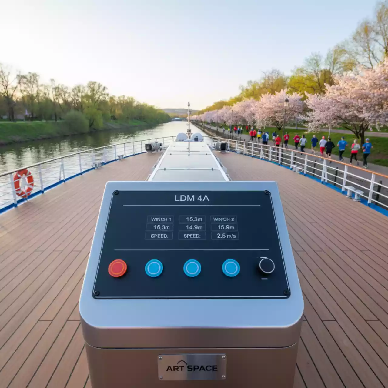 Аренда Пульт управления лебедками LDM 4A на теплоходе «Дагомыс» — ART SPACE