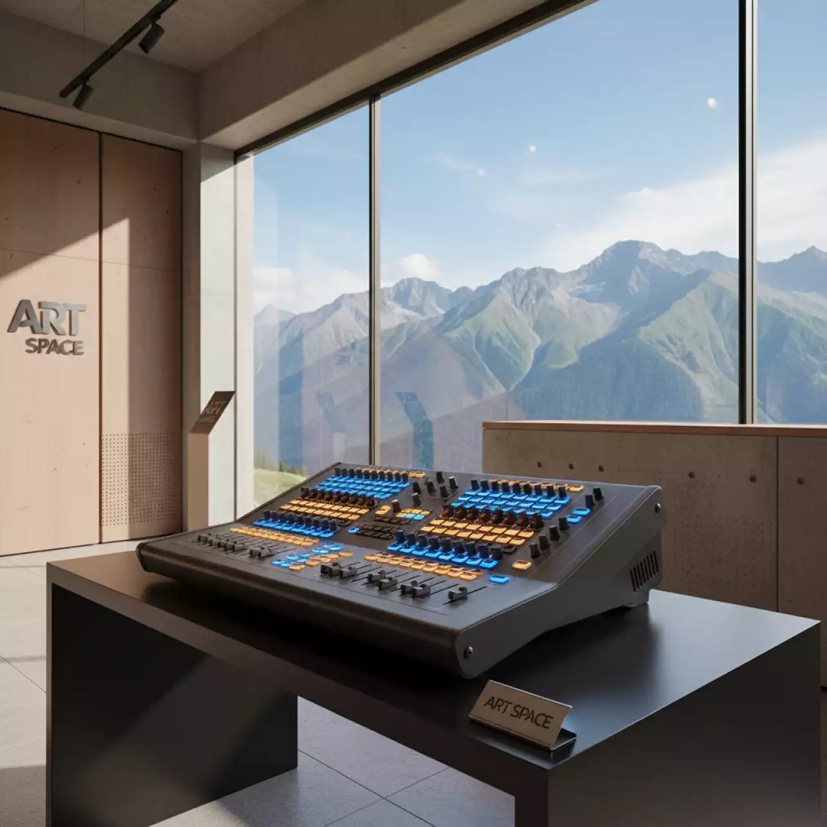 Аренда Пульт управления Q 0 Mobile Command Wing на площадке Rosa Peak (2320м) — ART SPACE