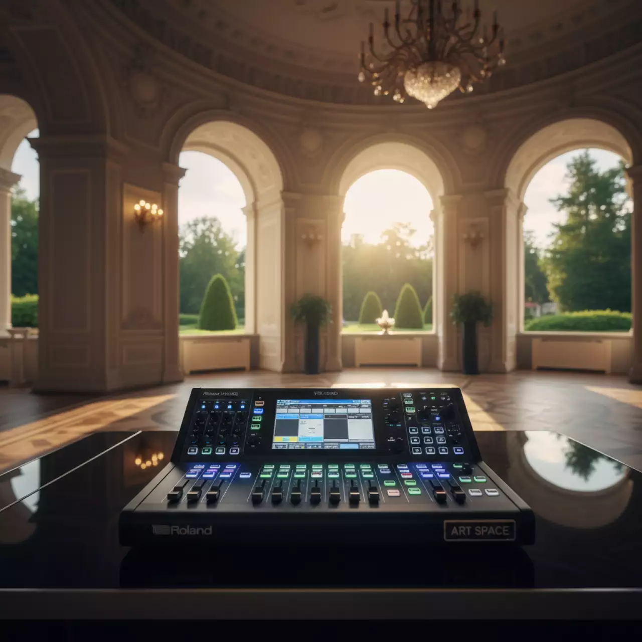 Аренда Пульт видео Roland VR 50HD AV mixer в этно-парке «Моя Россия» — ART SPACE