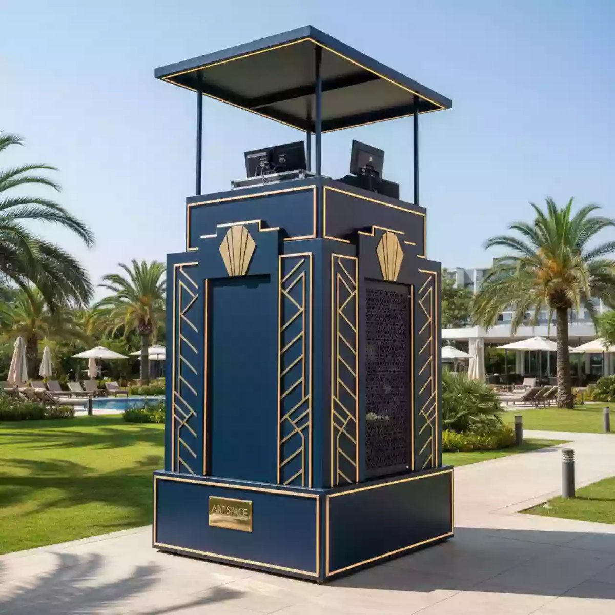 Аренда Пультовые башни в Radisson Blu Resort & Congress Centre — ART SPACE