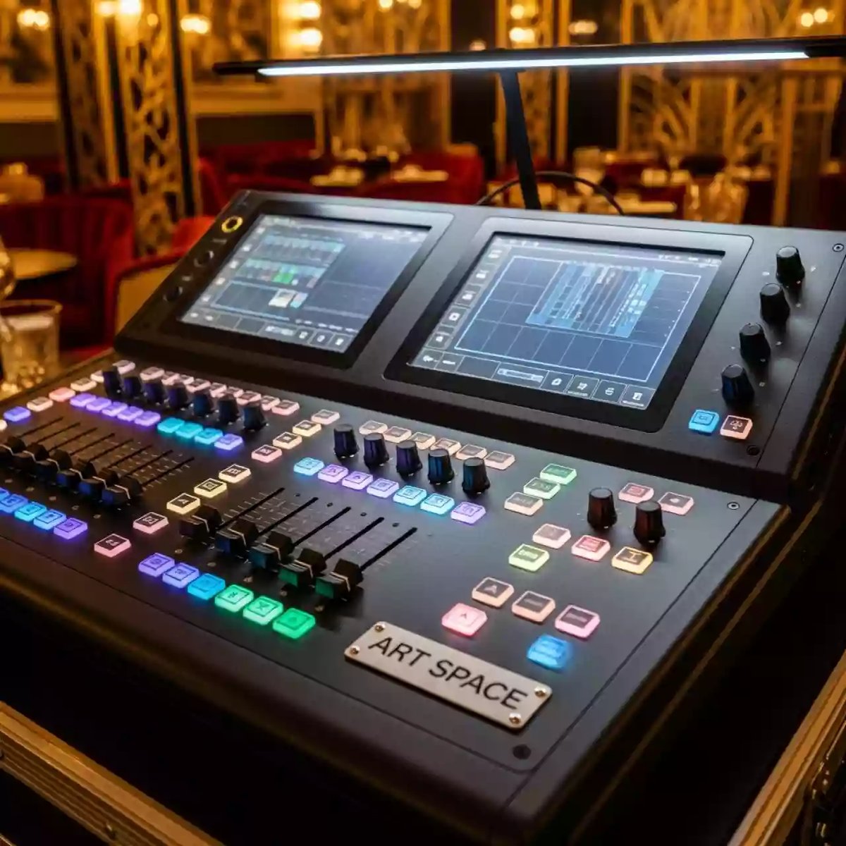 Аренда Пульты и системы управления световым оборудованием в ресторане «Brunello» — ART SPACE