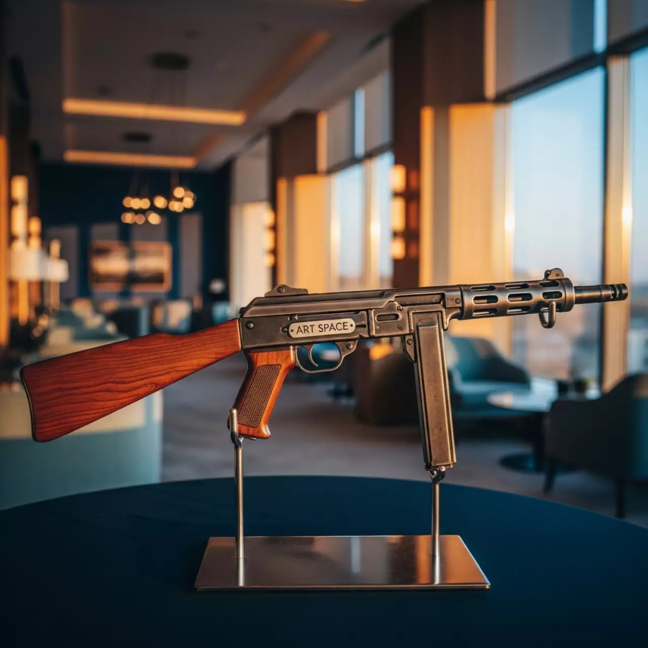 Аренда Пулемет ППШ муляж в отеле Hyatt Regency Sochi — ART SPACE