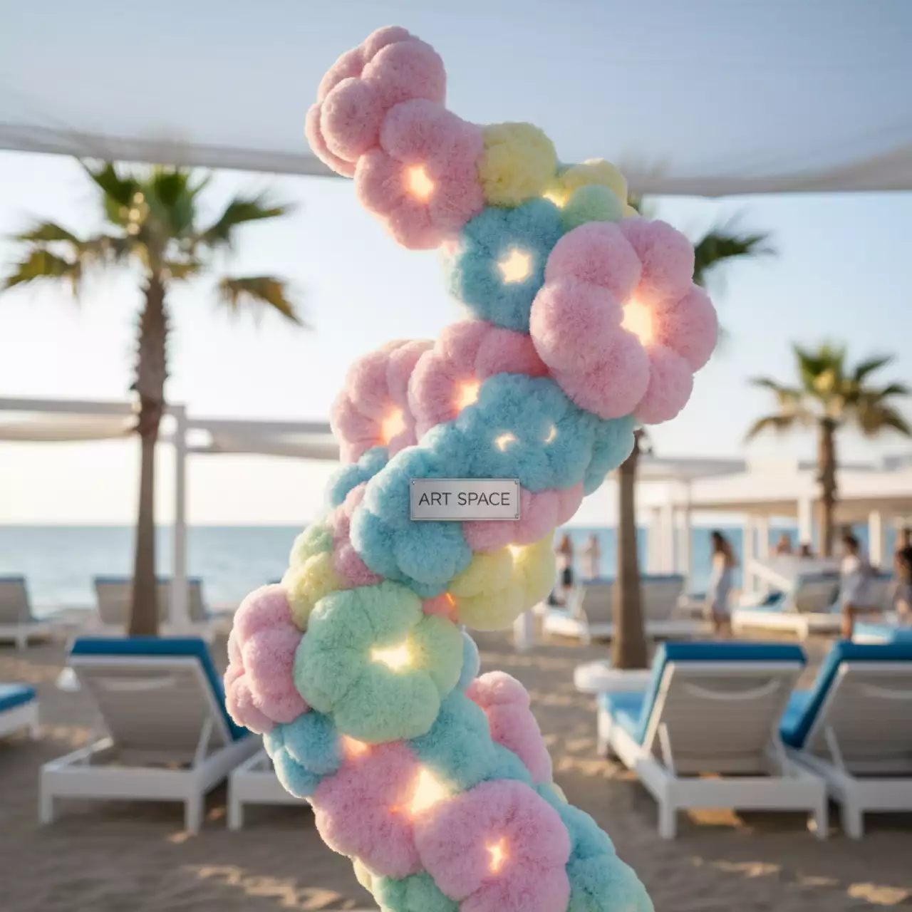 Аренда Пушистые цветы Хоста — ART SPACE