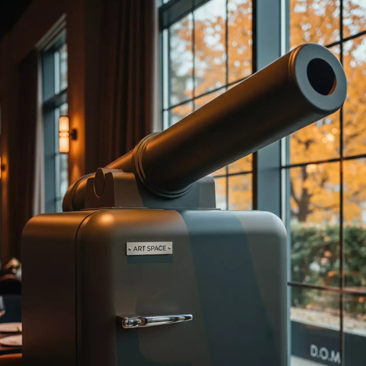 Аренда Пушка холодильник в ресторане «D.O.M» — ART SPACE