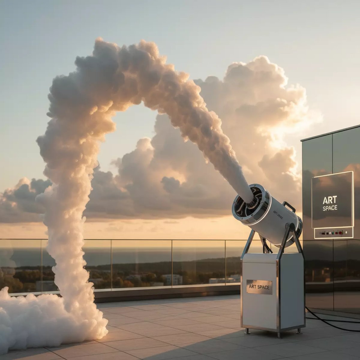 Аренда Пушка пенная в комплексе «Дагомыс» — ART SPACE