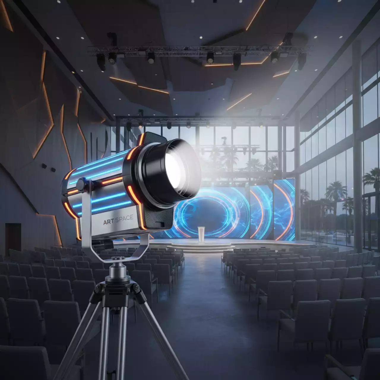 Аренда Пушка световая Robert Juliat Topaze в Swissôtel Resort Sochi Kamelia — ART SPACE