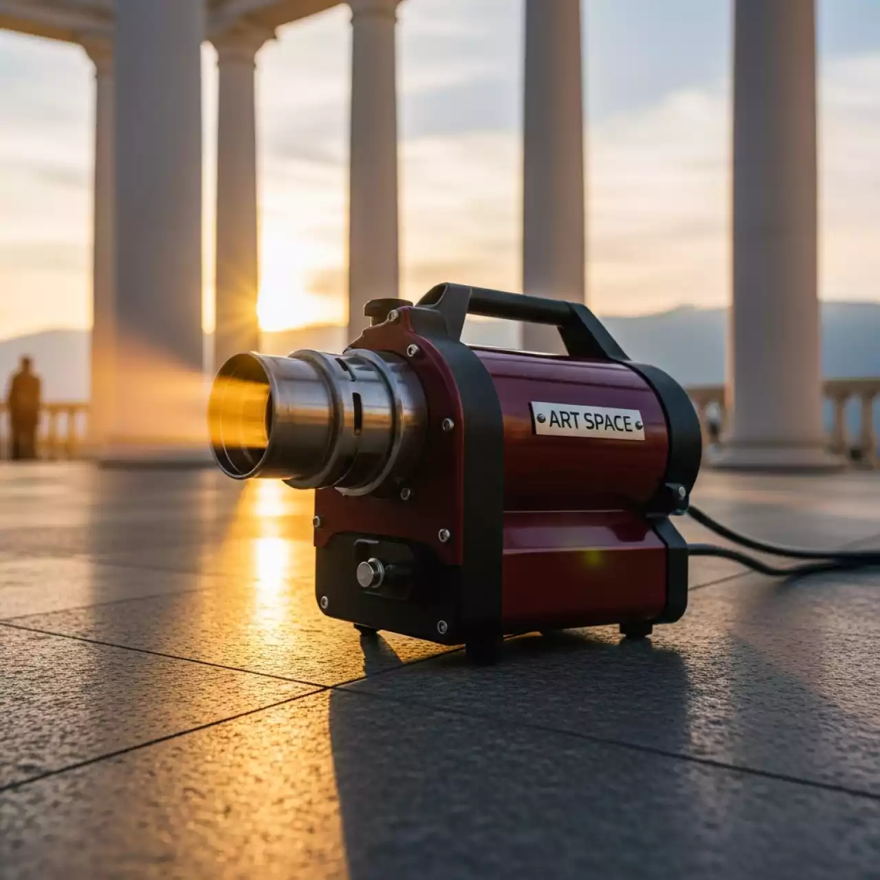 Аренда Пушка тепловая дизельная Finepower 30 кВт в Skypark Sochi — ART SPACE