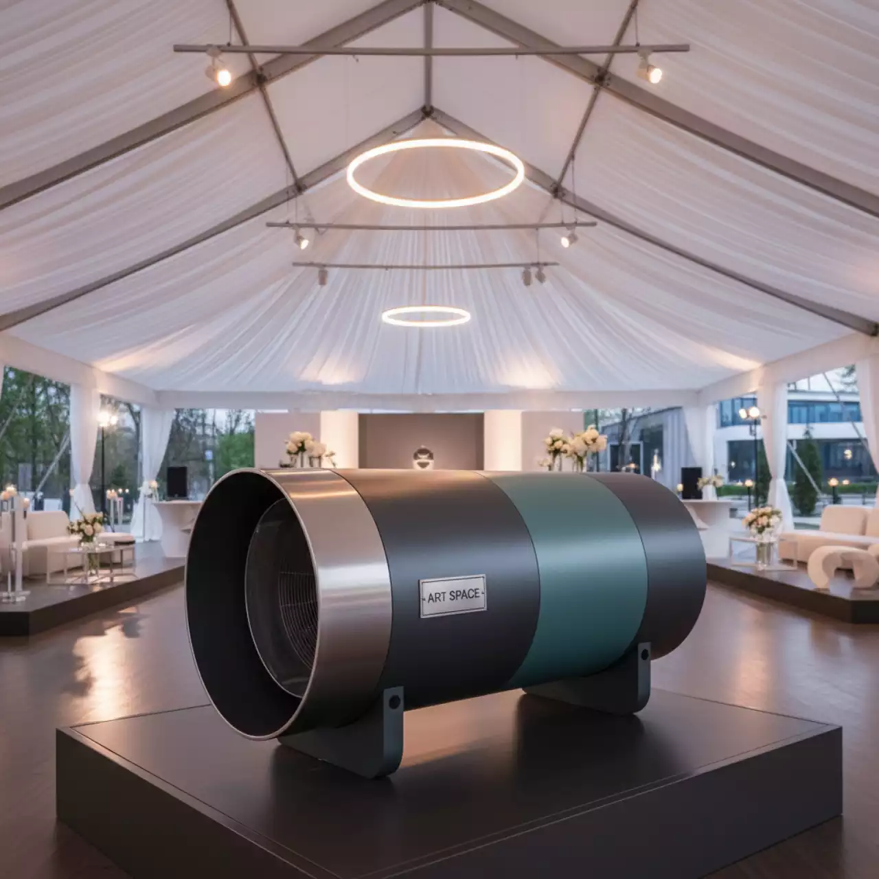 Аренда Пушка тепловая электрическая для шатра в Gamma Sirius — ART SPACE