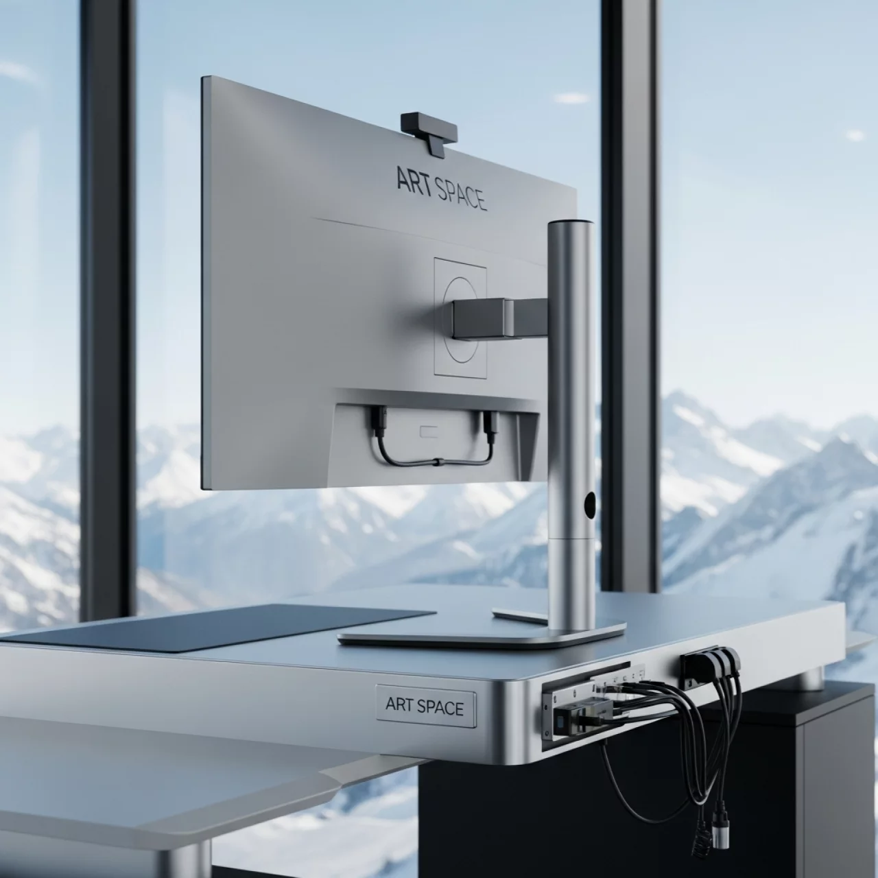 Аренда Рабочая станция для монитора WorkHub 100 на площадке Rosa Peak (2320м) — ART SPACE
